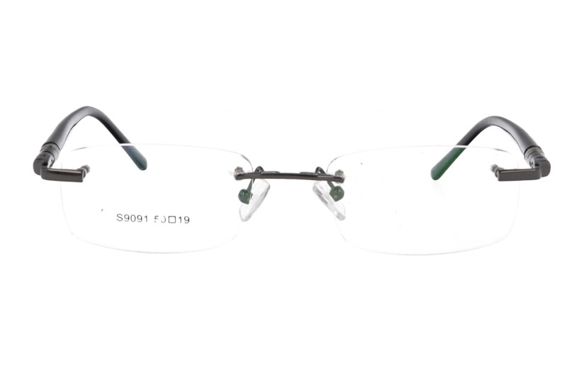 Metal polarized clip on sunglasses Optical frames