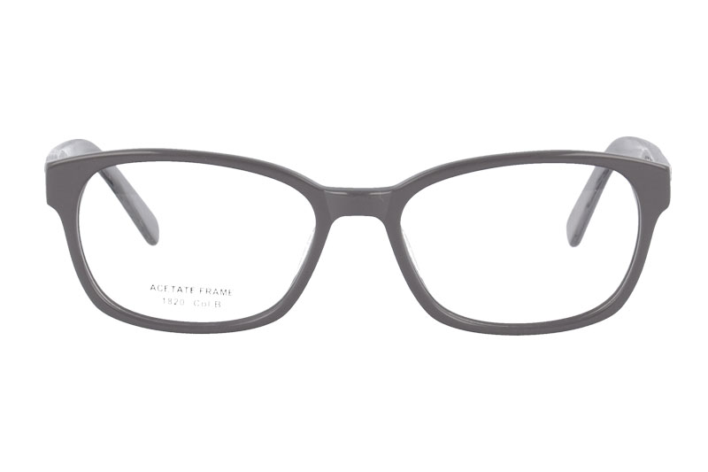 Acetate optical frame with spring hinge