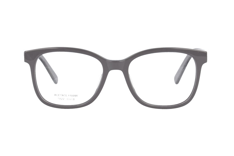 Acetate optical frame with spring hinge