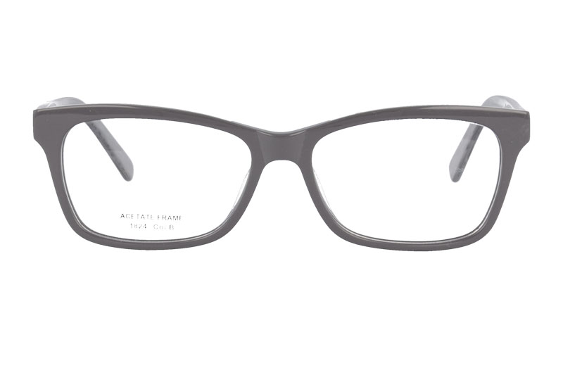 Acetate optical frame with spring hinge