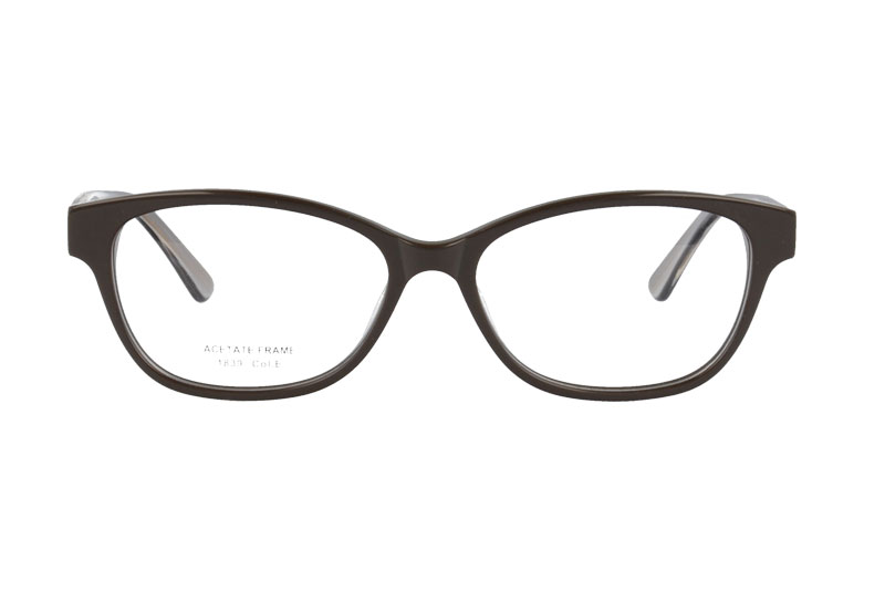 Acetate optical frame with spring hinge