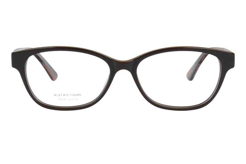 Acetate optical frame with spring hinge