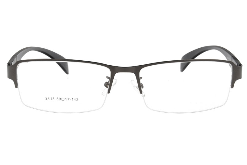 Metal eyeglasses RX optical frames myopia eyewear