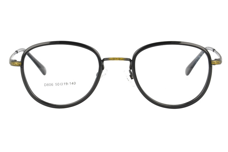 Metal prescription spectacels  myopia eyewear