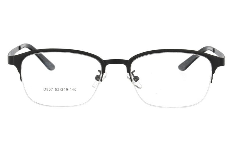 Acetate eyeglasses with superelasticity metal temple eyewear