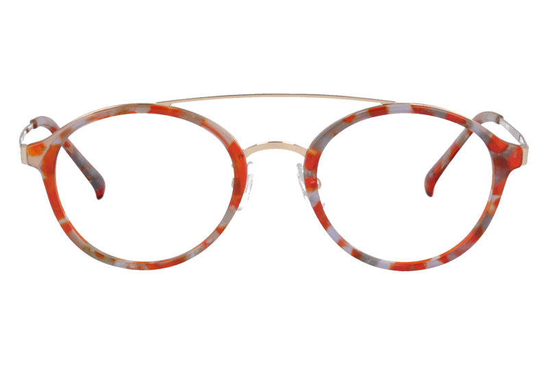 Acetate with Metal Optical Eyeglasses  Frame