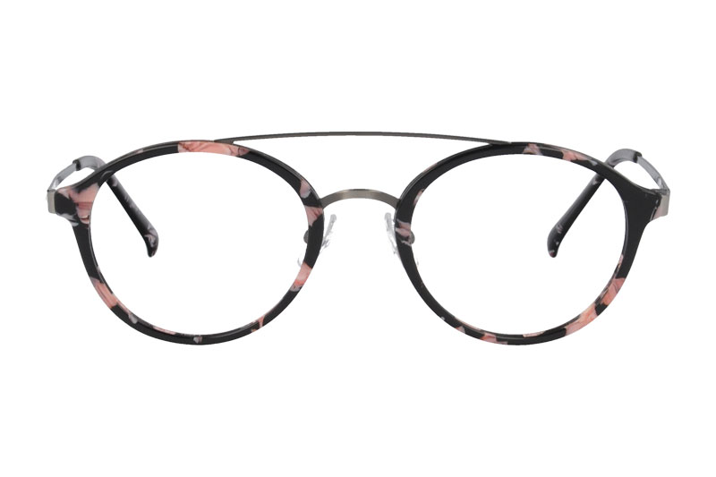 Acetate with Metal Optical Eyeglasses  Frame