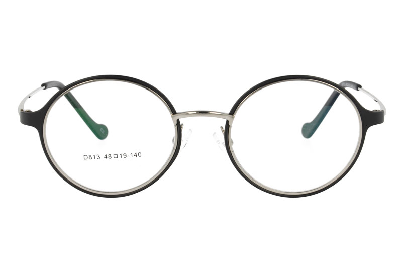 Round TR  eyewear  with metal temple