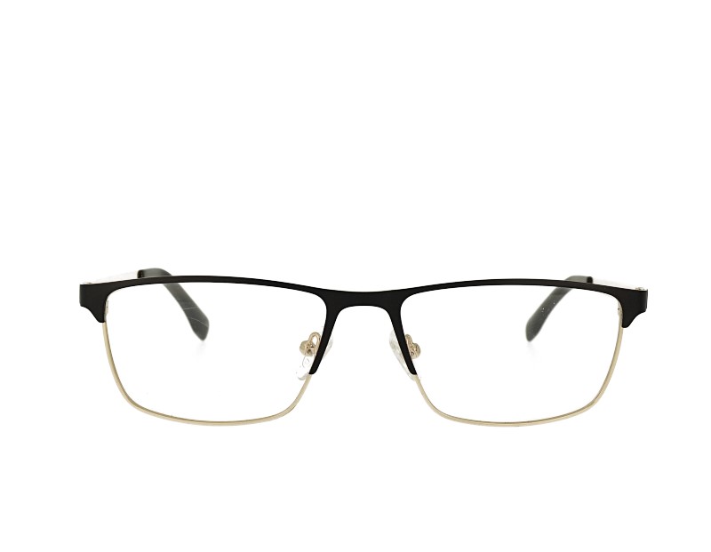 Square womans metal prescription eyewear