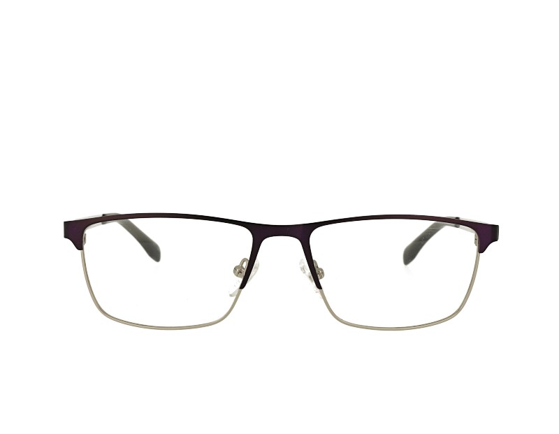 Square womans metal prescription eyewear