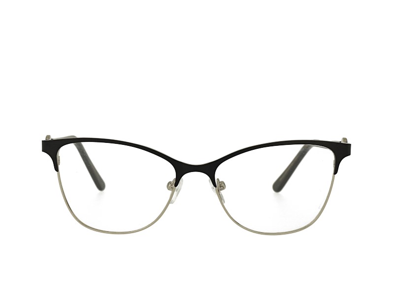 Cat eye womans metal eyewear glasses