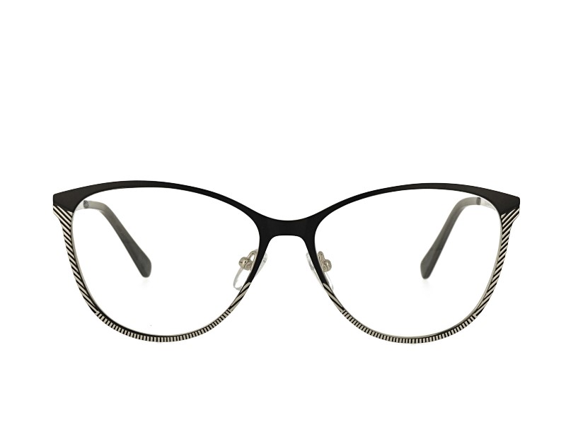 Magic Jing Cat Eye Stainless Steel Eyeglasses Frame Optical Glasses