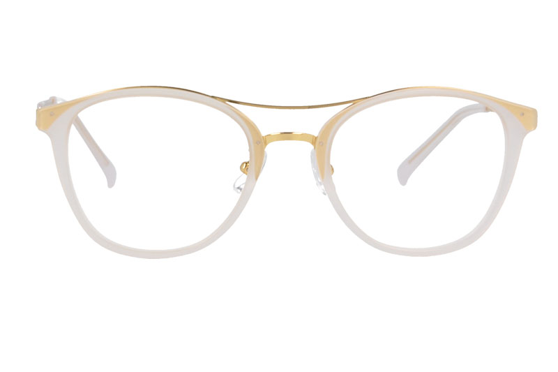 Acetate with Metal Optical Eyeglasses  Frame