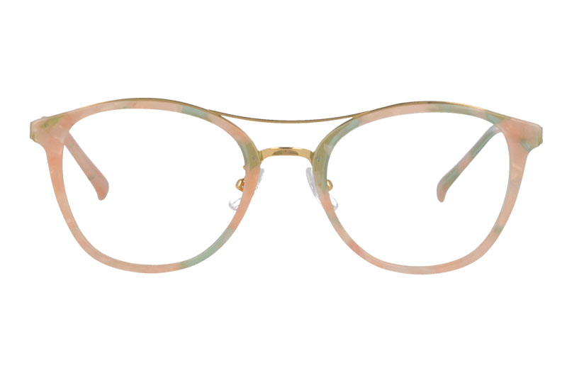 Acetate with Metal Optical Eyeglasses  Frame