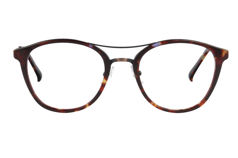 Acetate with Metal Optical Eyeglasses  Frame