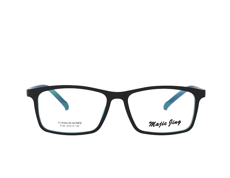 Unisex rectangle TR prescription spectacles myopia eyewear eyeglasses