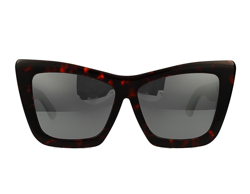 Bold Tick Acetate Cat Eye Design Sunglasses Eyewear