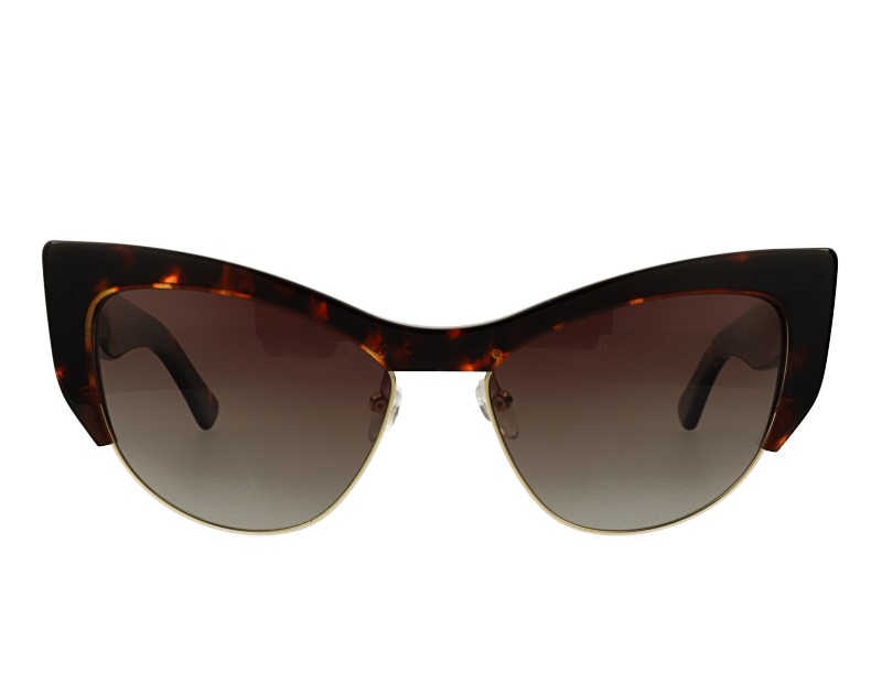 Cat Eye Acetate And Metal Combination Eyewear Polarized Sunglasses