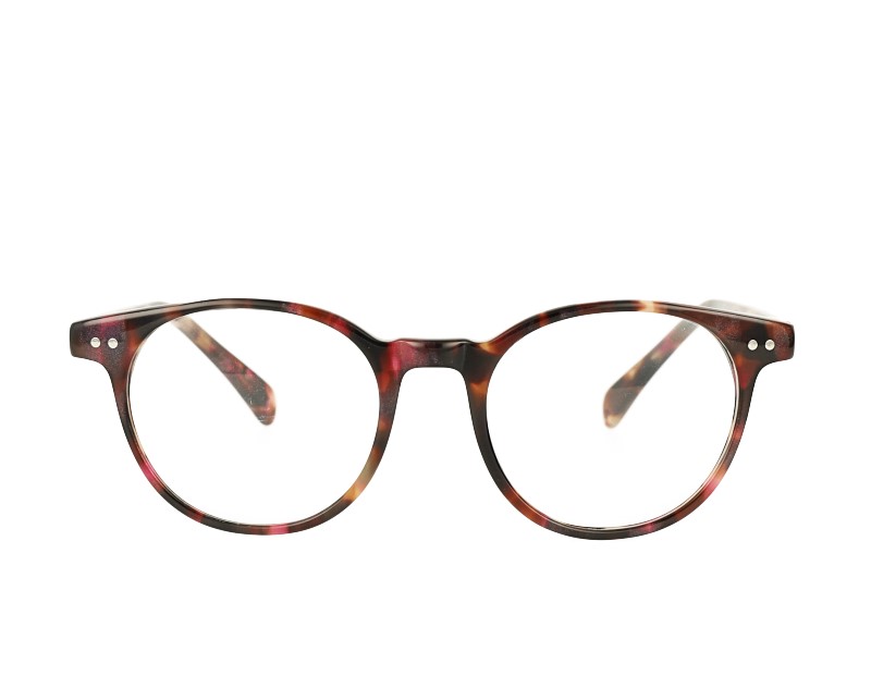 unisex oval acetate  prescription spectacles eyewear eyeglasses