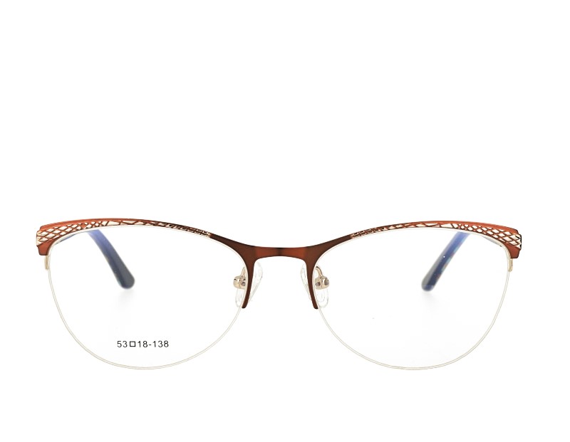 Cat Eye Desgin Stainless Steel Optical Frames