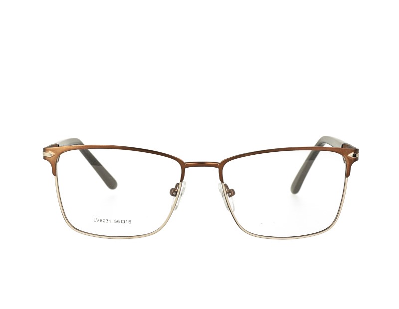 Square man's metcal optical Frame Acetate Temples