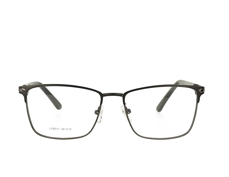 Square man's metcal optical Frame Acetate Temples