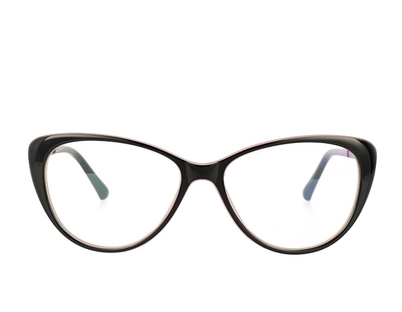 Cat eye Acetate and Stainless Steel Optical frame