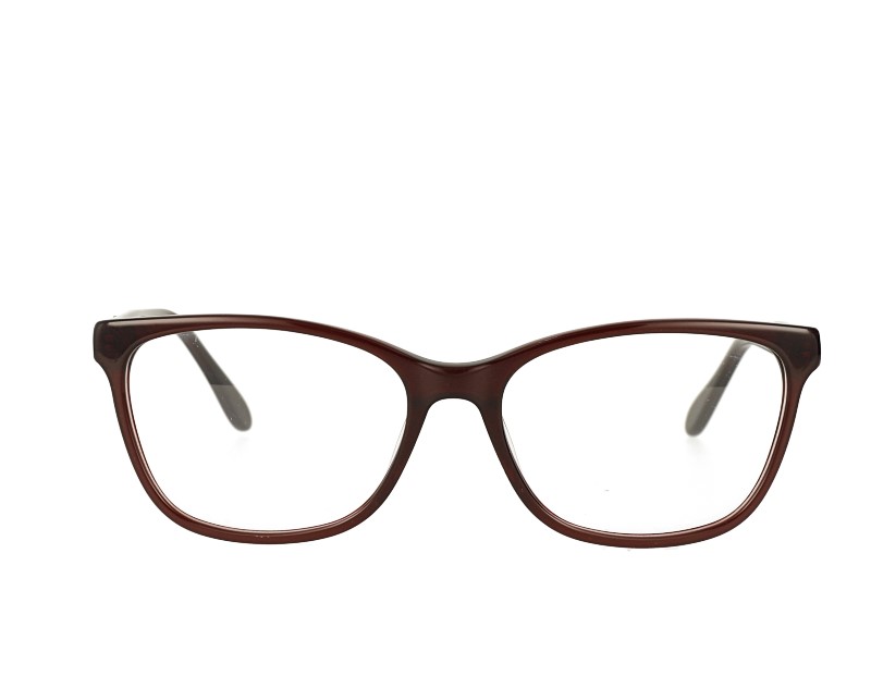 Oval Acetate Optical Frame Glasses