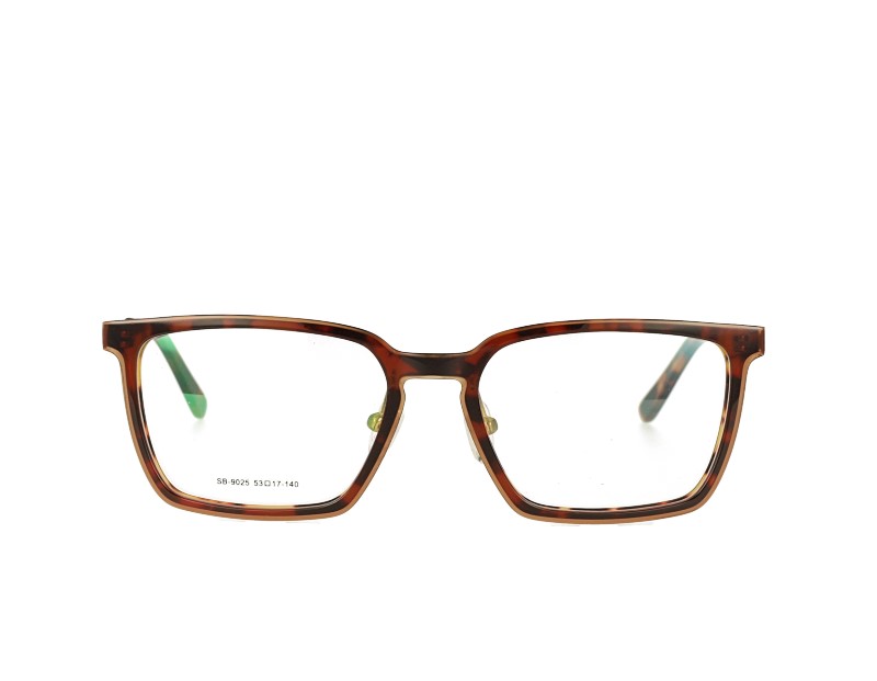 Unisex Square Acetate Optical  Spectacles