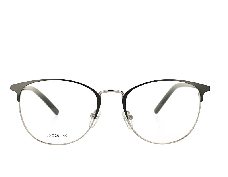 Oval Woman's Stainless Steel Optical Eyewear