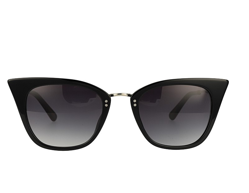 Cat eye Acetate Metal Combination Sunglasses