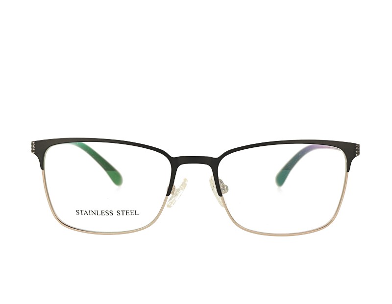 Rectangle Man's metal eyewear optical use
