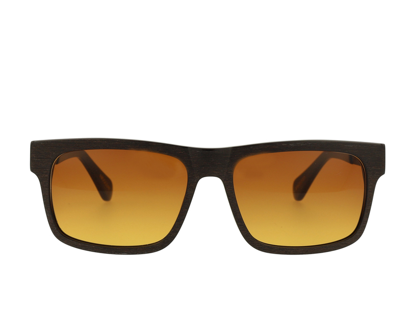 Rectangel Acetate Front Metal temple Sunglasses