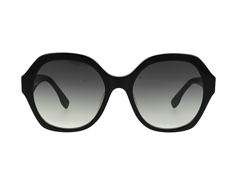 Womans Hexagon Designer Acetate Frame with CR39 Lens Sunglasses