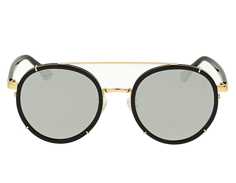 Acetate and Metal Combination Sunglasses