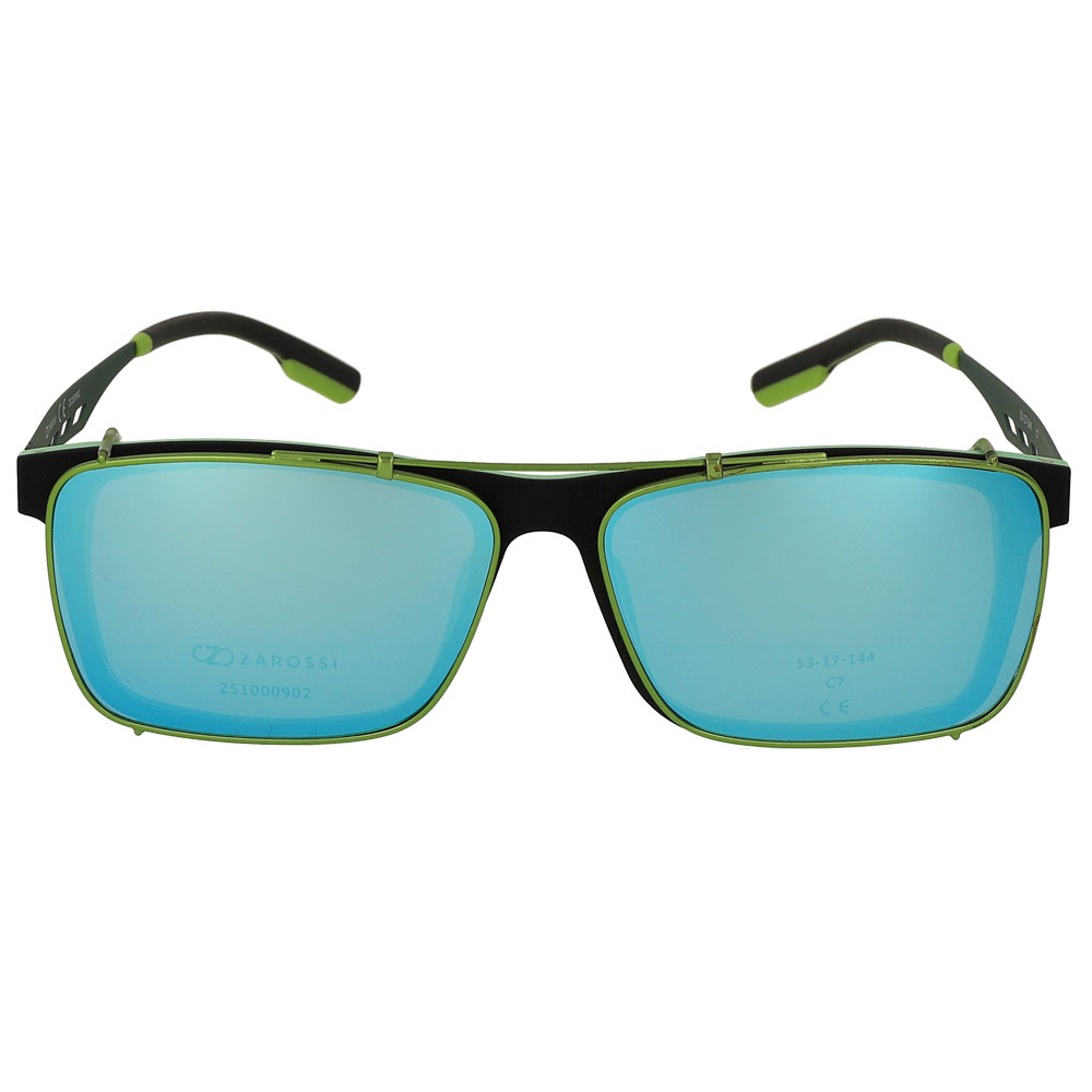 Men Sunglasses Polarized Clip On Eyeglasses Goggles Mirror Lens