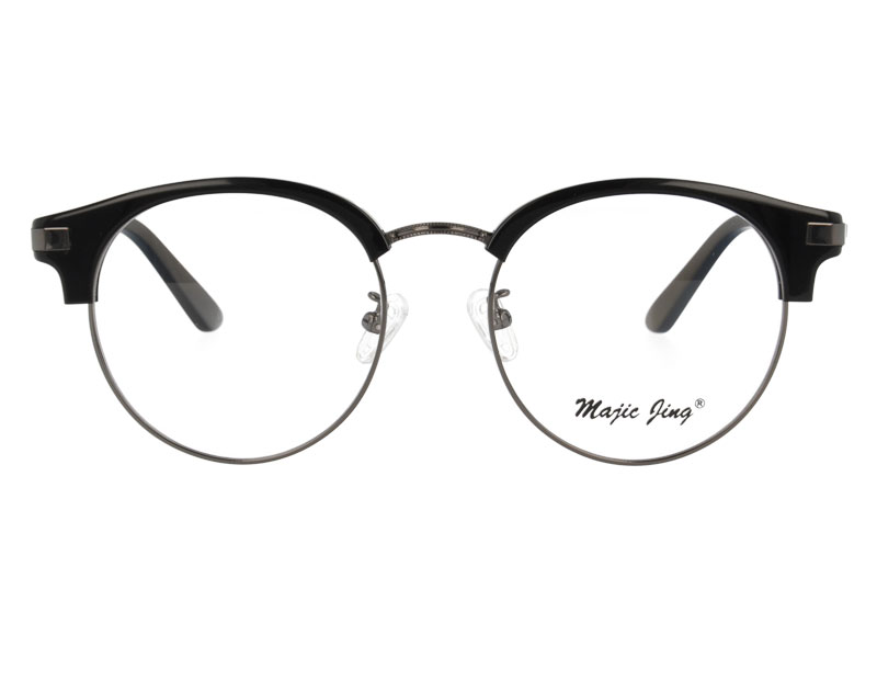 Acetate Stainless Steel Eyewear Combination Optical Frame