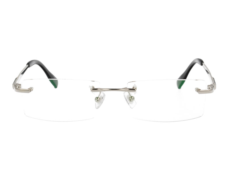 Rimless Designer man's metal Optical frame Glasses