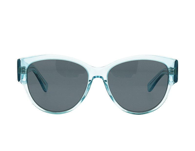 Cat Eye Clear Acetate Womans Polarized Sunglasses