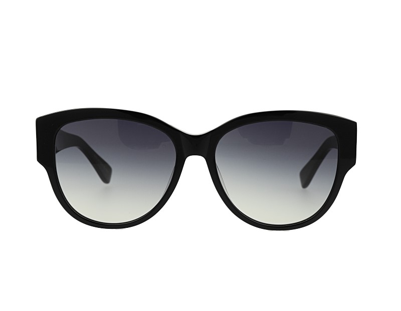Cat Eye Clear Acetate Womans Polarized Sunglasses