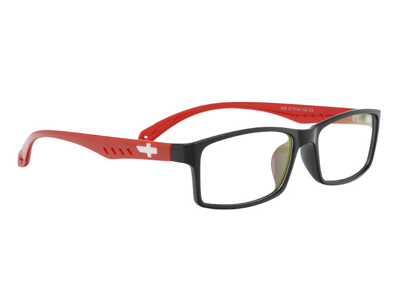 PC Injection plastic Optical Frame Eyeglasses Can do Prescription Lens