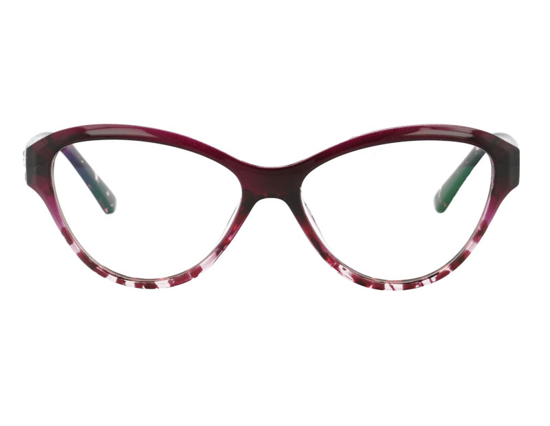 Cat Eye Woman's PC Injection plastic Optical Frame Eyeglasses