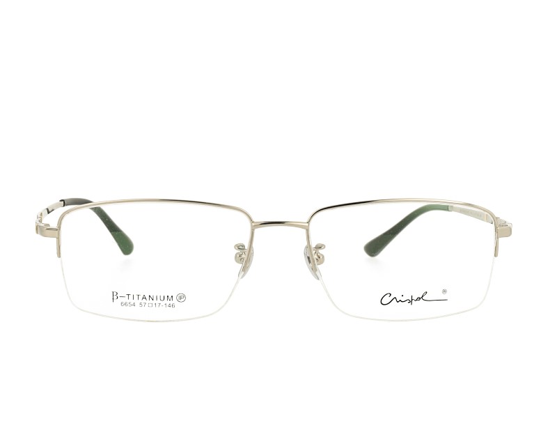 Man's Half Rim Pure Titanium Optical Frame Factory Price