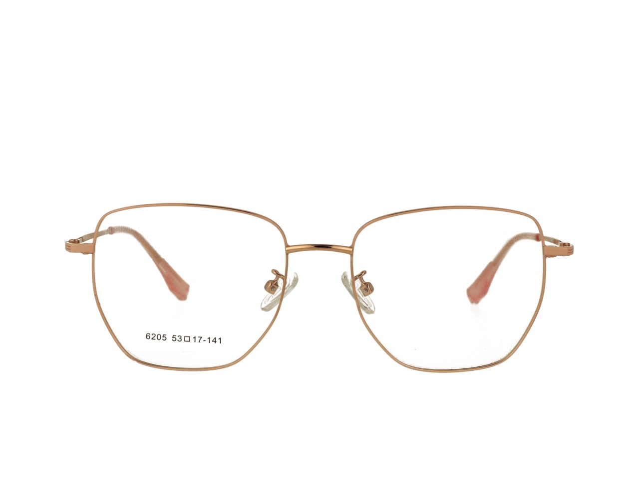 53 Size Big Designer Optical frame Stainless Steal Eyeglasses Woman Eyewear