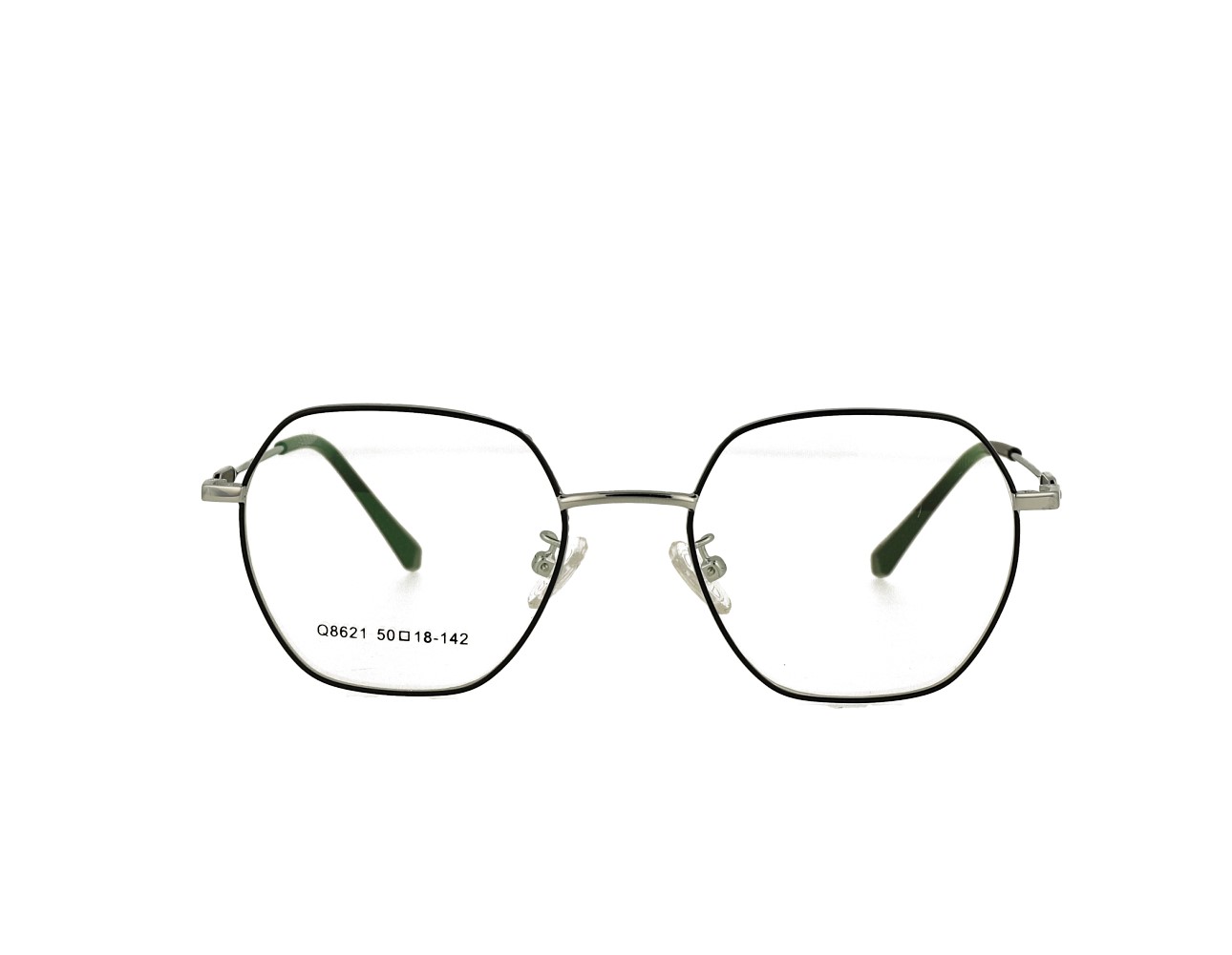 50 Size Hexagon Designer Optical frame Stainless Steal Eyeglasses Unisex Eyewear