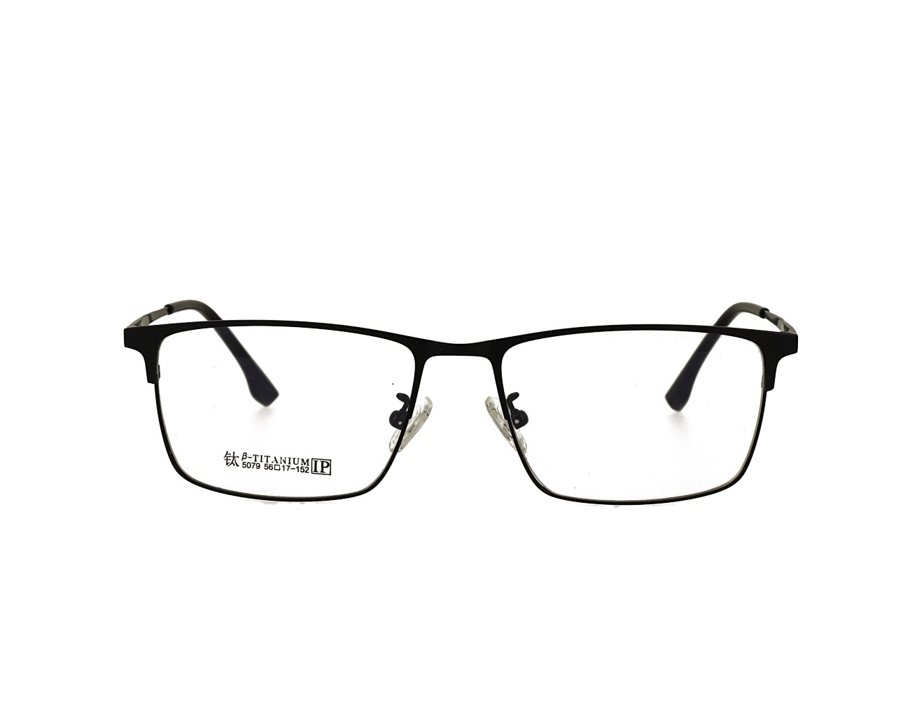 56 Size Rectangle Designer Optical frame Stainless Steal Eyeglasses Mans Eyewear