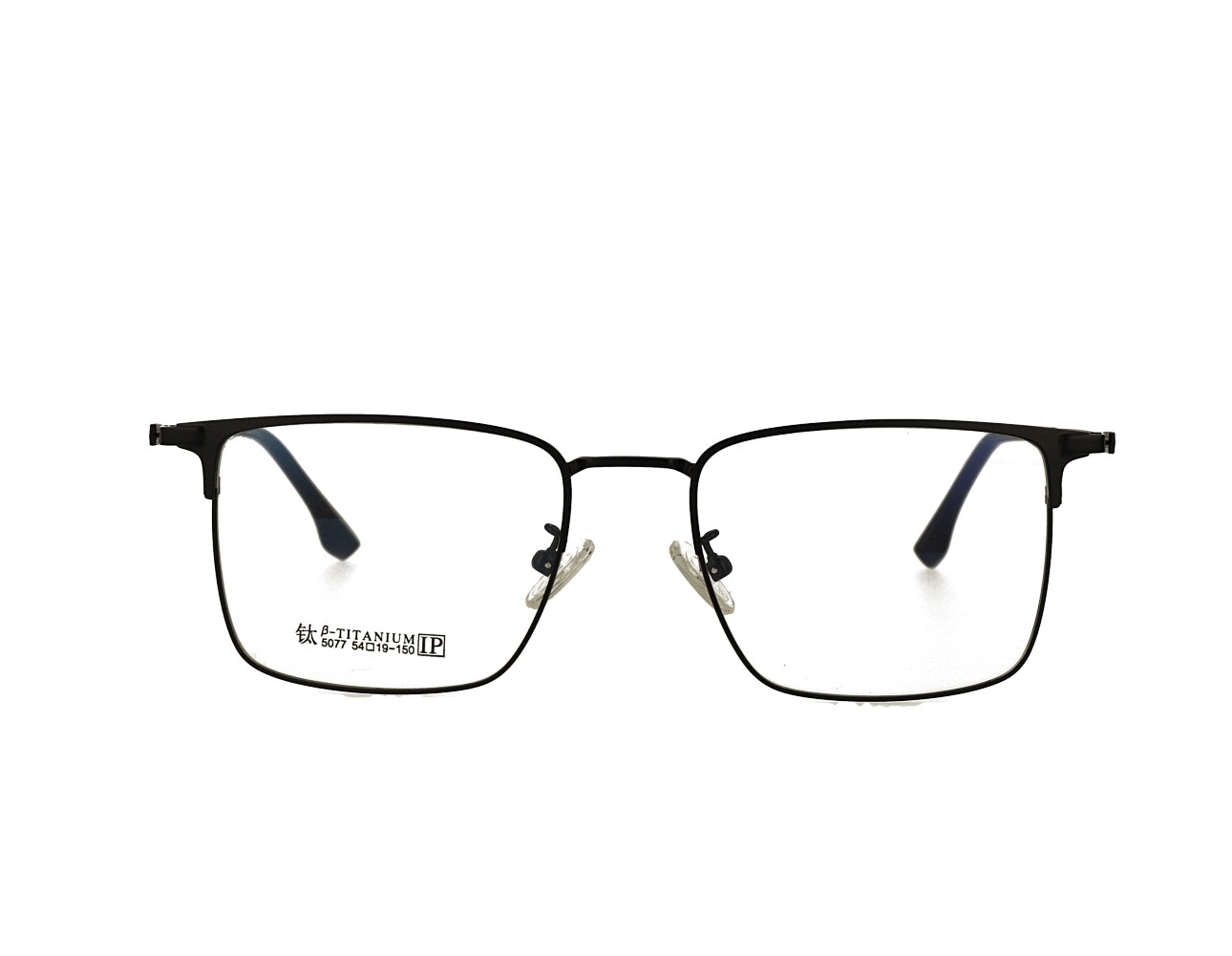 54size Rectangle Designer Optical frame Stainless Steal Eyeglasses Mans Eyewear