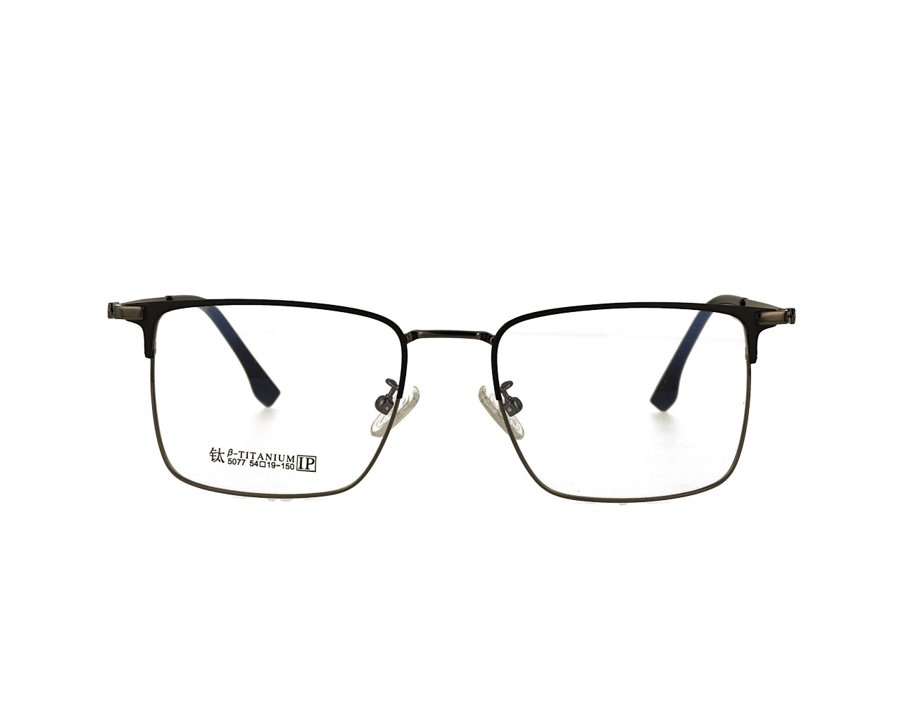 54size Rectangle Designer Optical frame Stainless Steal Eyeglasses Mans Eyewear