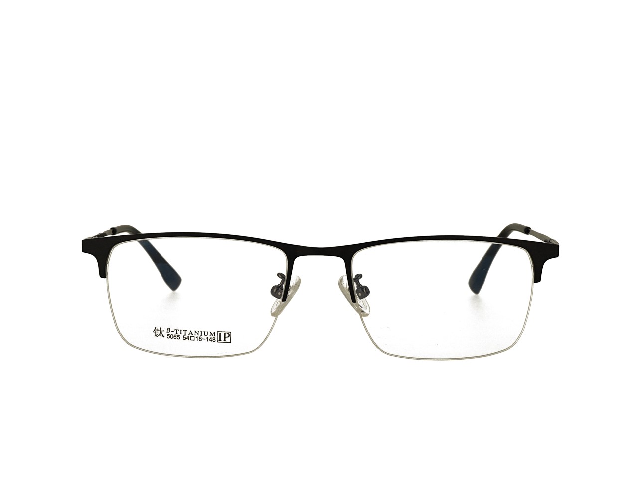 54 size Designer Half Rim Optical frame Stainless Steal Eyeglasses Manufacturer