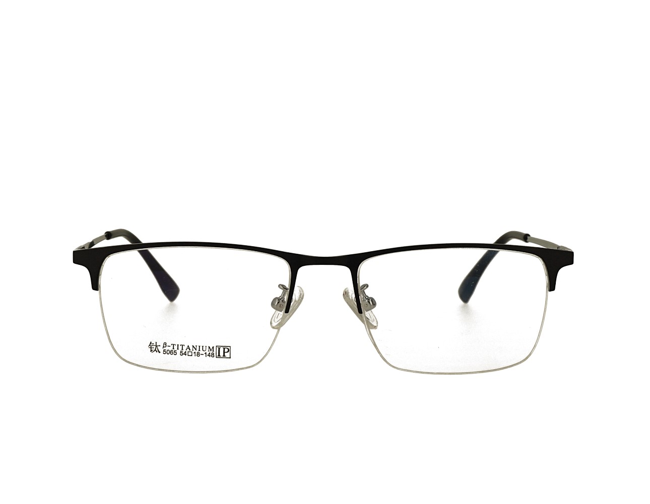 54 size Designer Half Rim Optical frame Stainless Steal Eyeglasses Manufacturer